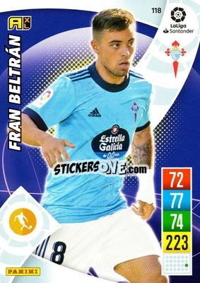 Sticker Fran Beltrán - Liga Santander 2021-2022. Adrenalyn XL
 n. 118 - Panini