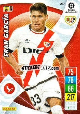 Sticker Fran García - Liga Santander 2021-2022. Adrenalyn XL
 n. 277 - Panini