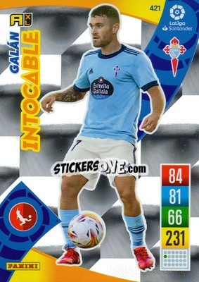 Sticker Galán - Liga Santander 2021-2022. Adrenalyn XL
 n. 421 - Panini