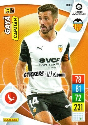 Sticker Gayà - Liga Santander 2021-2022. Adrenalyn XL
 n. 333 - Panini