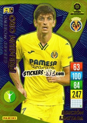 Cromo Gerard Moreno - Liga Santander 2021-2022. Adrenalyn XL
 - Panini