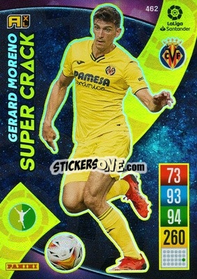 Sticker Gerard Moreno - Liga Santander 2021-2022. Adrenalyn XL
 - Panini