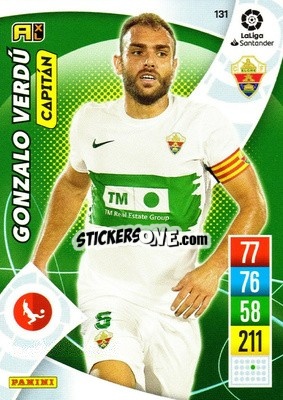 Sticker Gonzalo Verdú - Liga Santander 2021-2022. Adrenalyn XL
 n. 131 - Panini