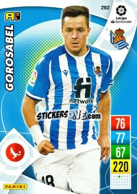 Sticker Gorosabel - Liga Santander 2021-2022. Adrenalyn XL
 n. 292 - Panini