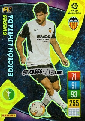 Cromo Guedes - Liga Santander 2021-2022. Adrenalyn XL
 - Panini