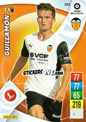 Sticker Guillamón - Liga Santander 2021-2022. Adrenalyn XL
 - Panini