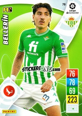 Sticker Hector Bellerín - Liga Santander 2021-2022. Adrenalyn XL
 - Panini