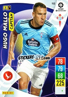 Sticker Hugo Mallo - Liga Santander 2021-2022. Adrenalyn XL
 n. 112 - Panini