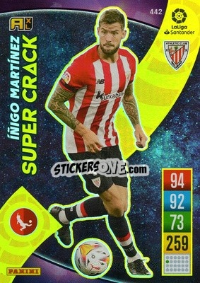 Sticker Iñigo Martínez - Liga Santander 2021-2022. Adrenalyn XL
 n. 442 - Panini