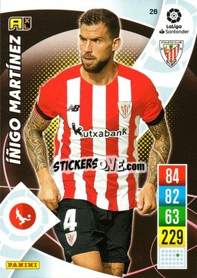 Figurina Iñigo Martínez - Liga Santander 2021-2022. Adrenalyn XL
 - Panini