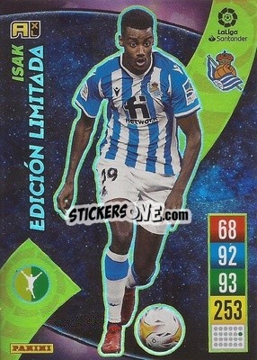 Sticker Isak - Liga Santander 2021-2022. Adrenalyn XL
 n. LE-AI - Panini