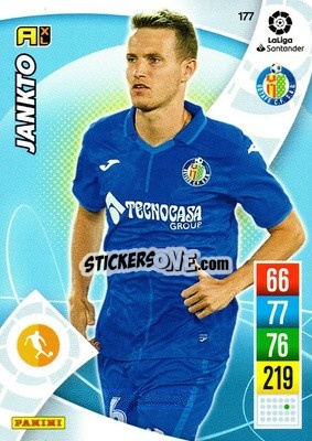 Sticker Jankto - Liga Santander 2021-2022. Adrenalyn XL
 n. 177 - Panini