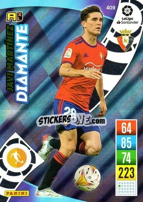 Sticker Javi Martínez - Liga Santander 2021-2022. Adrenalyn XL
 n. 409 - Panini