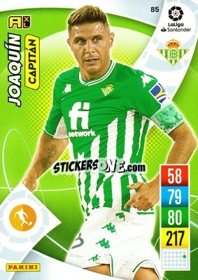 Sticker Joaquín Sánchez - Liga Santander 2021-2022. Adrenalyn XL
 - Panini