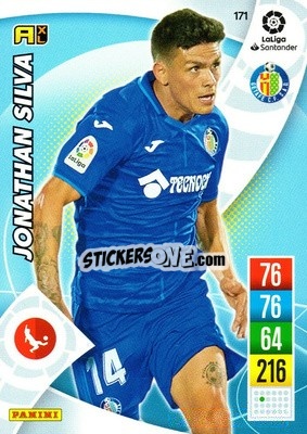 Cromo Jonathan Silva - Liga Santander 2021-2022. Adrenalyn XL
 n. 171 - Panini