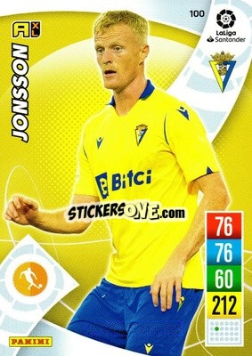 Sticker Jønsson - Liga Santander 2021-2022. Adrenalyn XL
 n. 100 - Panini