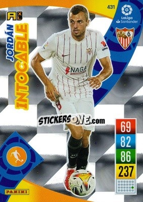 Sticker Jordán - Liga Santander 2021-2022. Adrenalyn XL
 n. 431 - Panini