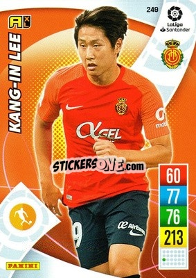 Sticker Kang-In Lee - Liga Santander 2021-2022. Adrenalyn XL
 n. 249 - Panini