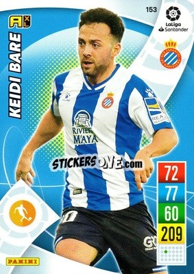 Cromo Keidi Baré - Liga Santander 2021-2022. Adrenalyn XL
 n. 153 - Panini