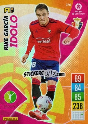 Sticker Kike García - Liga Santander 2021-2022. Adrenalyn XL
 n. 379 - Panini
