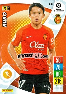 Sticker Kubo - Liga Santander 2021-2022. Adrenalyn XL
 n. 247 - Panini