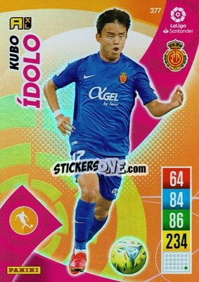 Sticker Kubo - Liga Santander 2021-2022. Adrenalyn XL
 n. 377 - Panini