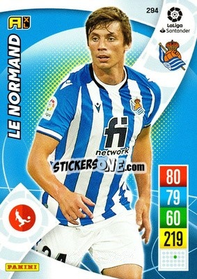 Cromo Le Normand - Liga Santander 2021-2022. Adrenalyn XL
 - Panini