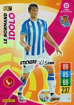 Sticker Le Normand - Liga Santander 2021-2022. Adrenalyn XL
 n. 381 - Panini