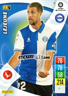 Sticker Lejeune - Liga Santander 2021-2022. Adrenalyn XL
 n. 7 - Panini