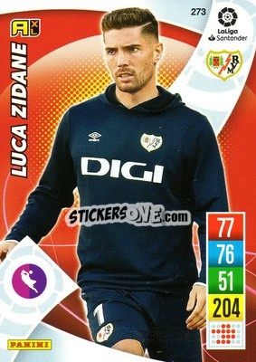 Sticker Luca Zidane - Liga Santander 2021-2022. Adrenalyn XL
 - Panini