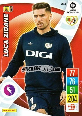 Sticker Luca Zidane - Liga Santander 2021-2022. Adrenalyn XL
 n. 273 - Panini