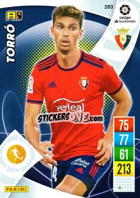 Sticker Lucas Torró - Liga Santander 2021-2022. Adrenalyn XL
 n. 263 - Panini
