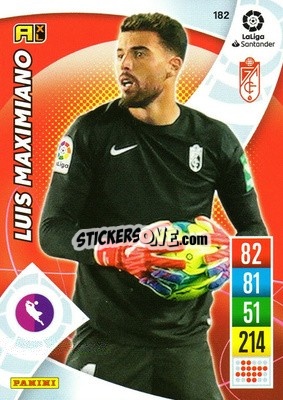 Sticker Luis Maximiano - Liga Santander 2021-2022. Adrenalyn XL
 n. 182 - Panini
