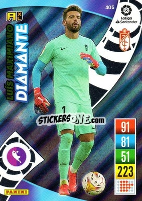 Sticker Luis Maximiano - Liga Santander 2021-2022. Adrenalyn XL
 n. 405 - Panini