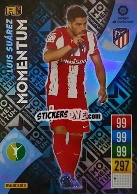 Sticker Luis Suárez - Liga Santander 2021-2022. Adrenalyn XL
 n. M2 - Panini