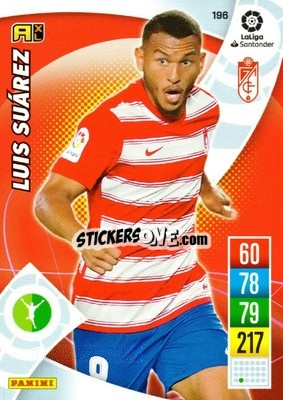 Sticker Luis Suárez - Liga Santander 2021-2022. Adrenalyn XL
 n. 196 - Panini