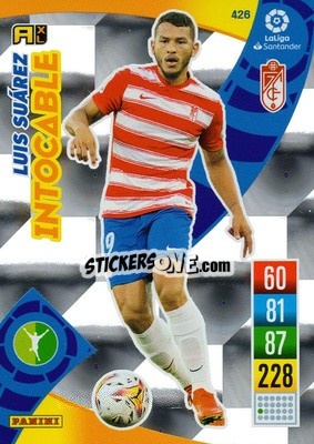 Sticker Luis Suárez - Liga Santander 2021-2022. Adrenalyn XL
 n. 426 - Panini