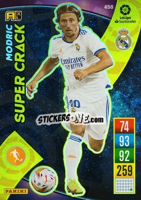Sticker Luka Modrić - Liga Santander 2021-2022. Adrenalyn XL
 - Panini