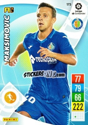 Sticker Maksimovic - Liga Santander 2021-2022. Adrenalyn XL
 - Panini