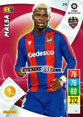 Sticker Malsa - Liga Santander 2021-2022. Adrenalyn XL
 n. 210 - Panini