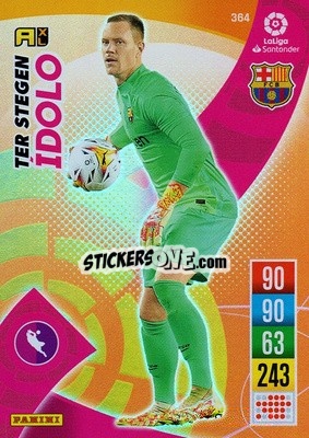 Cromo Marc-André ter Stegen - Liga Santander 2021-2022. Adrenalyn XL
 n. 364 - Panini