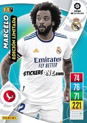 Cromo Marcelo - Liga Santander 2021-2022. Adrenalyn XL
 - Panini