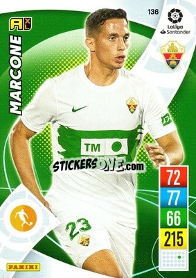 Sticker Marcone - Liga Santander 2021-2022. Adrenalyn XL
 n. 136 - Panini