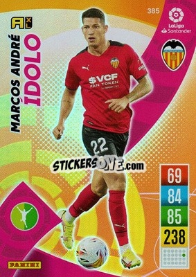 Sticker Marcos André - Liga Santander 2021-2022. Adrenalyn XL
 n. 385 - Panini
