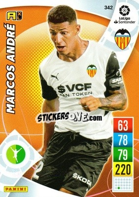 Sticker Marcos André - Liga Santander 2021-2022. Adrenalyn XL
 n. 342 - Panini