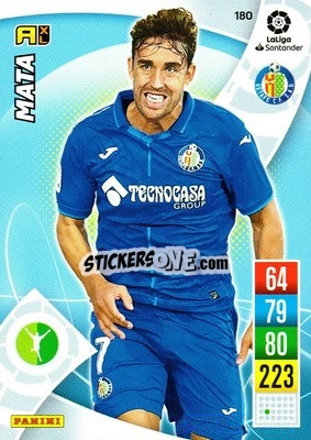 Sticker Mata - Liga Santander 2021-2022. Adrenalyn XL
 n. 180 - Panini