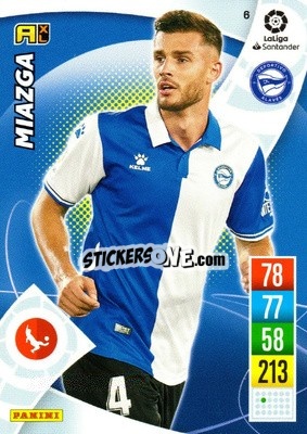 Sticker Matt Miazga - Liga Santander 2021-2022. Adrenalyn XL
 n. 6 - Panini