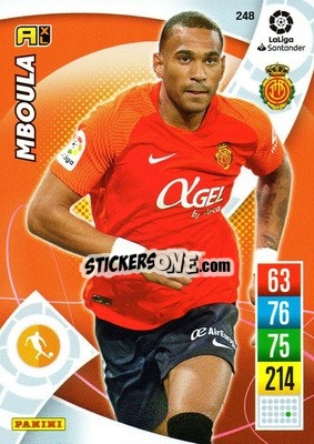 Sticker Mboula - Liga Santander 2021-2022. Adrenalyn XL
 n. 248 - Panini