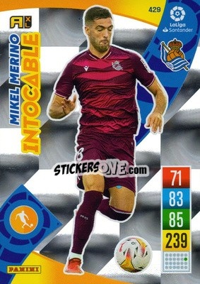 Sticker Mikel Merino - Liga Santander 2021-2022. Adrenalyn XL
 n. 429 - Panini