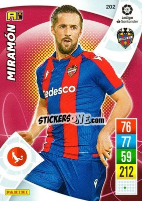 Sticker Miramón - Liga Santander 2021-2022. Adrenalyn XL
 - Panini
